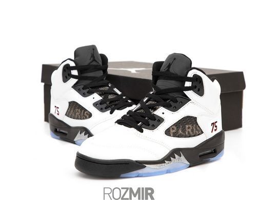 Кросівки Air Jordan 5 PSG White