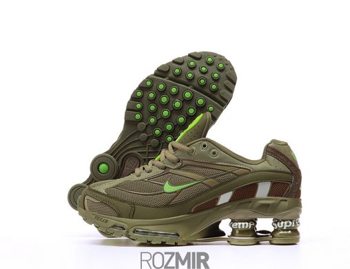 Кроссовки Supreme x Nike Shox Ride 2 'Neutral Olive' DN1615‑200
