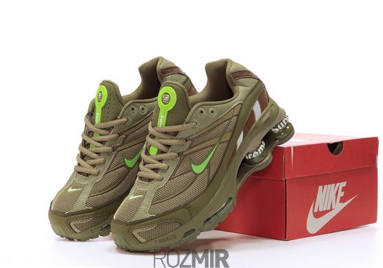 Кросівки Supreme x Nike Shox Ride 2 'Neutral Olive' DN1615‑200
