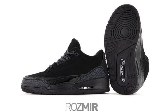 Кросівки Air Jordan 3 Retro "Black Cat"