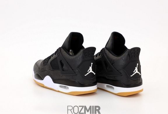 Баскетбольні кросівки Air Jordan 4 Retro SE Laser "Black/White-Gum" CI1184-001