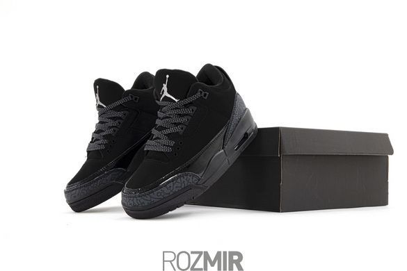 Кросівки Air Jordan 3 Retro "Black Cat"