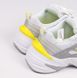 Женские кроссовки Nike M2K Tekno "Pure Platinum/Dynamic Yellow"
