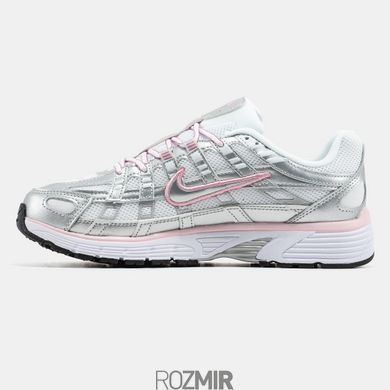 Nike P-6000 WMNS White / Metallic Silver