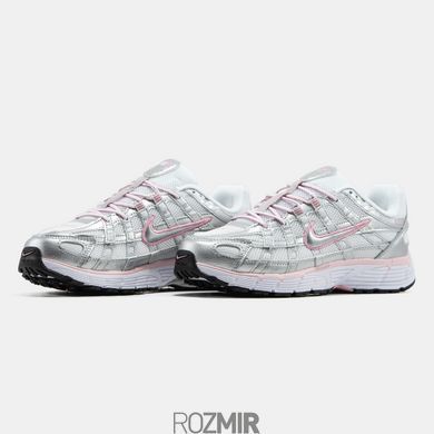 Nike P-6000 WMNS White / Metallic Silver