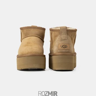 Уггі UGG Classic Ultra Mini Platform "Chestnut"