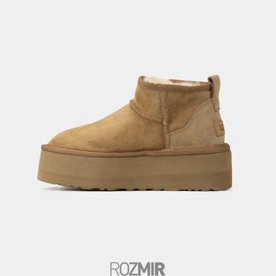 Уггі UGG Classic Ultra Mini Platform "Chestnut"