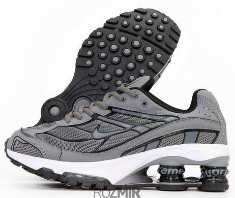 Кроссовки Supreme x Nike Shox Ride 2 SP Grey