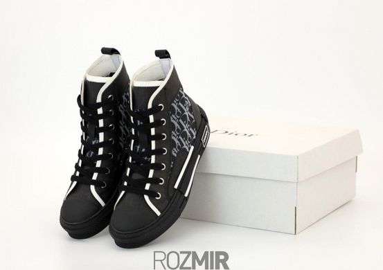Женские кроссовки Dior B23 Oblique High Top Sneaker