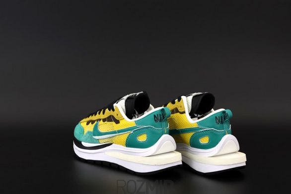 Кроссовки Sacai x Nike Vaporwaffle "Yellow/Green"