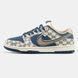 Кроссовки Gucci x Nike Dunk Low Blue/Beige